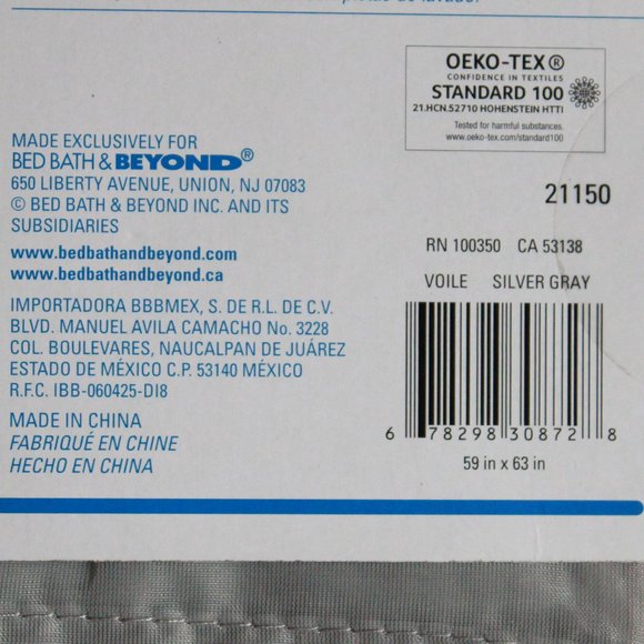 Simply Essential Sheer Window Panel - Picture 6 of 8